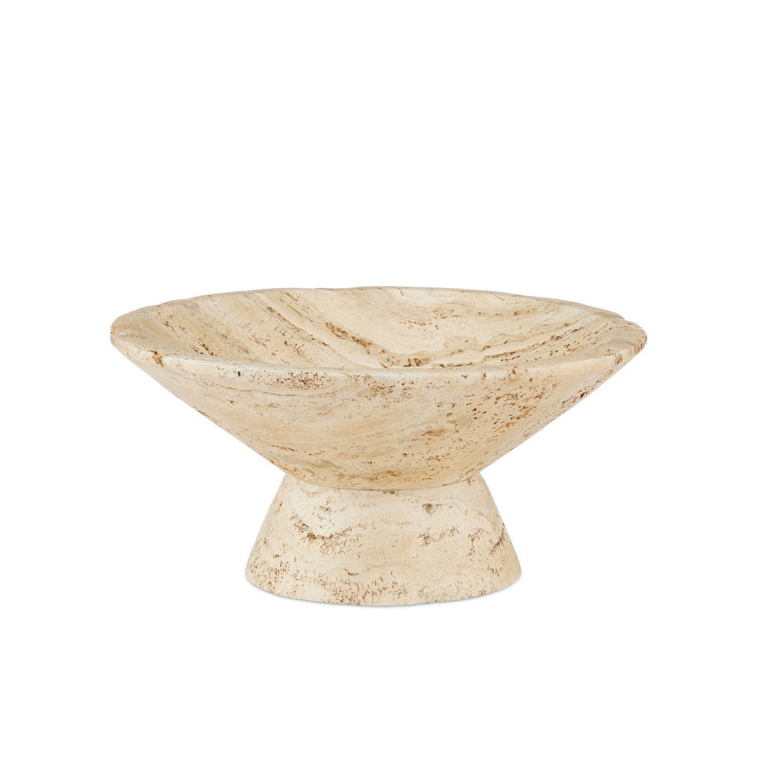 Lubo Travertine Large Bowl