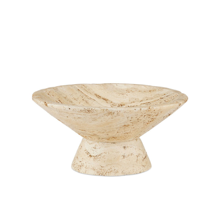 Lubo Travertine Large Bowl