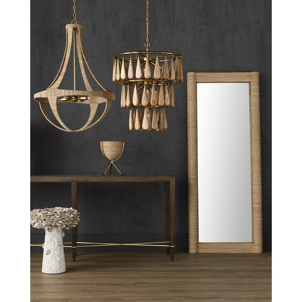 Vilmar Rope Floor Mirror