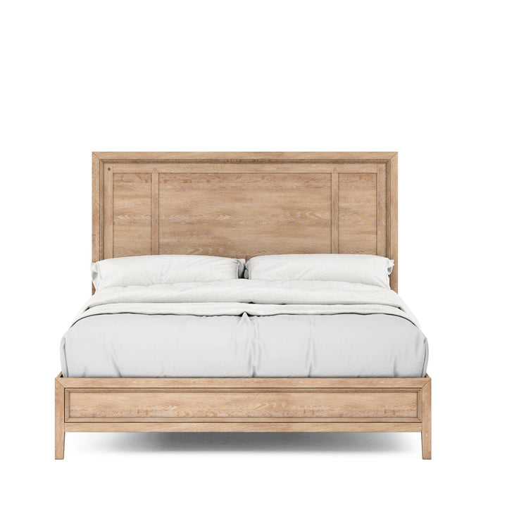 Post Queen Panel  Bed - Brown