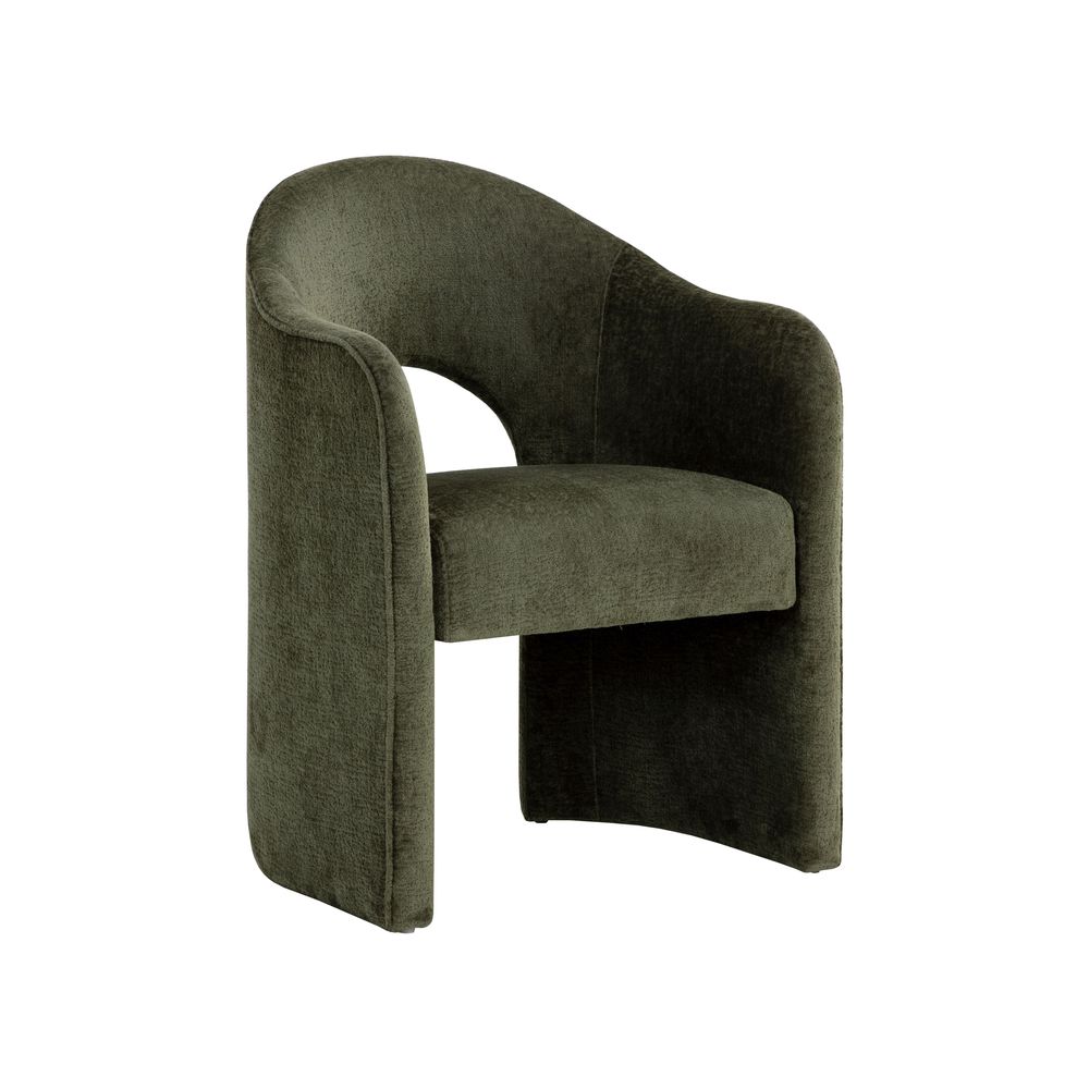 Dining Chairs Anaya Dining Armchair - Bergen Olive