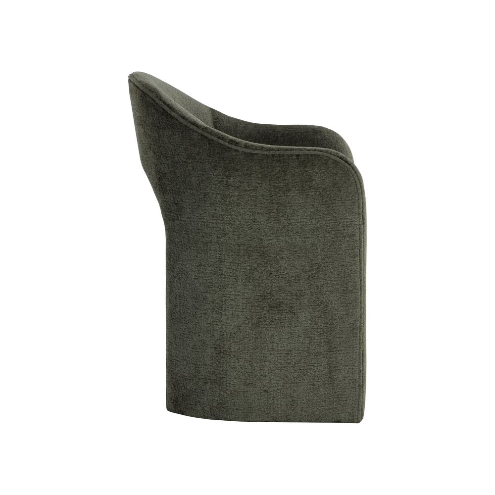 Anaya Dining Armchair - Bergen Olive