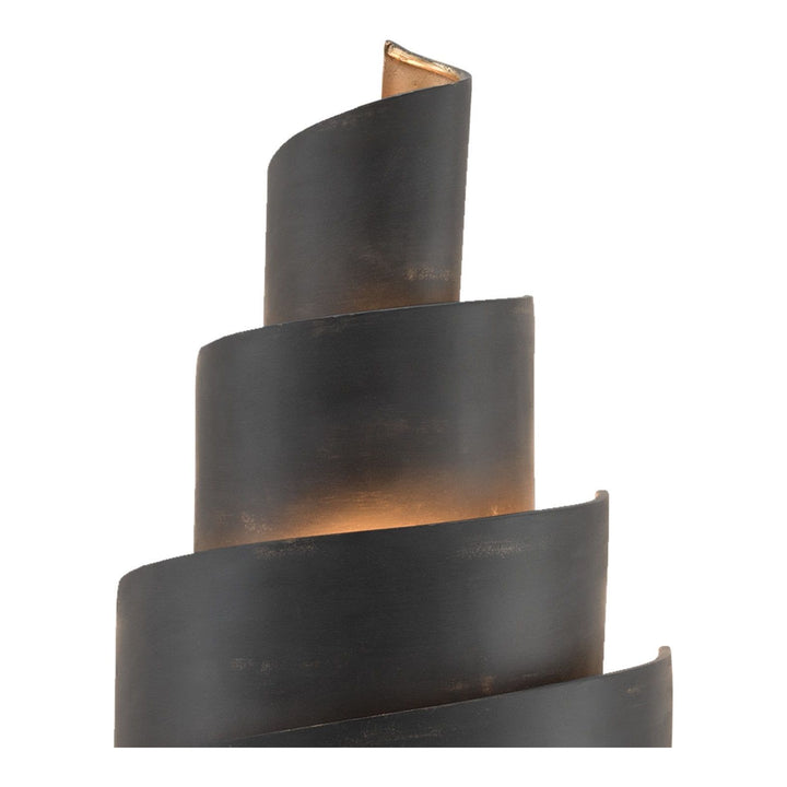 Chiffonade Black Wall Sconce