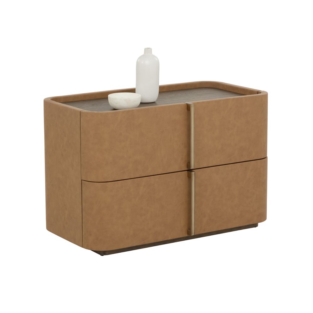 Nightstands Jamille Nightstand - Large - Cognac