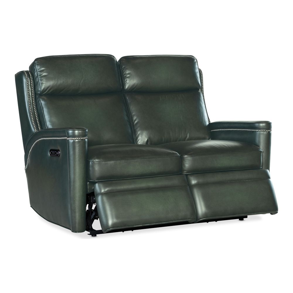 Tennyson Power Loveseat with Power Headrest - Green