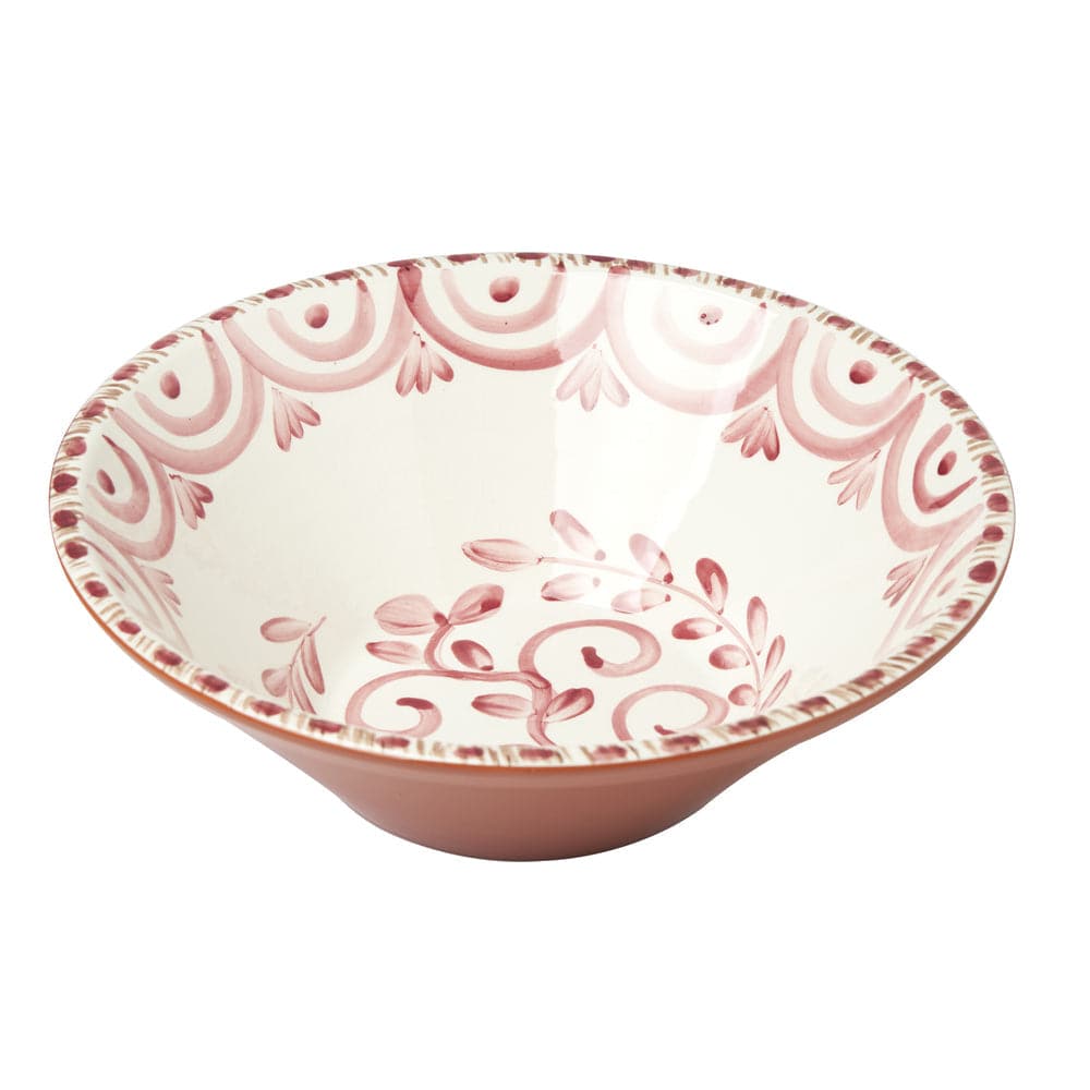 Casa Nuno Bowl-ABIGAILS-ABIGAILS-403720-Decorative ObjectsPink/White-Large-4-France and Son