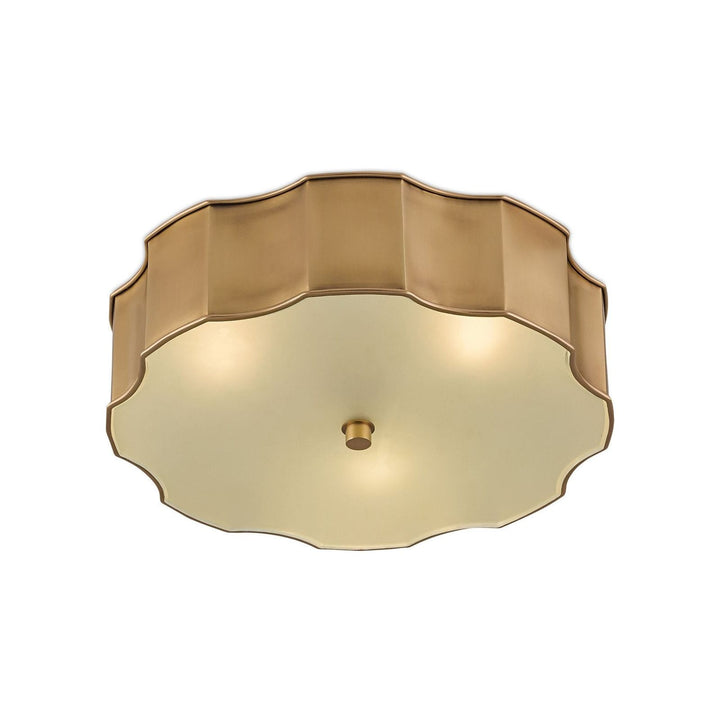 Wexford Brass Flush Mount