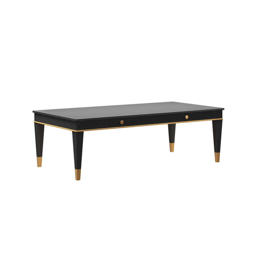 Boulevard Rectangular Cocktail Table — Raven Black