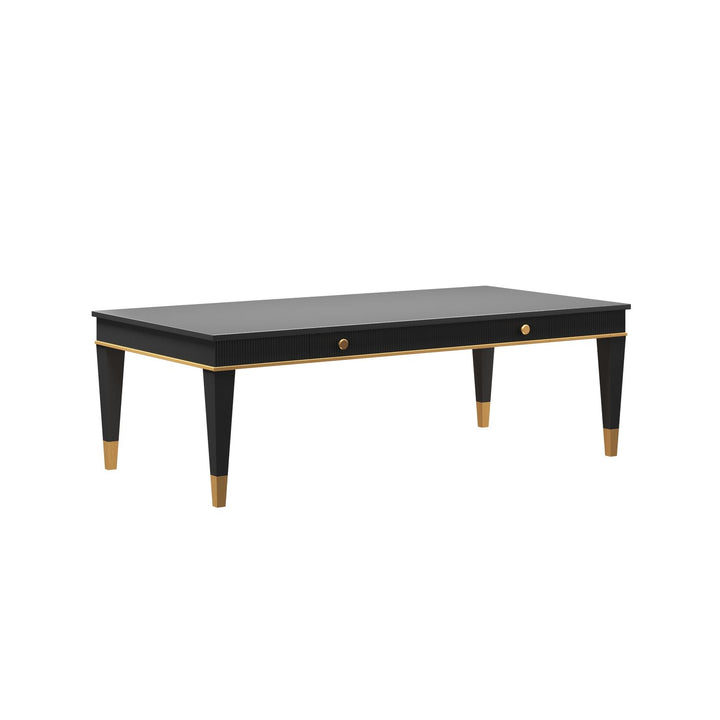 Boulevard Rectangular Cocktail Table — Raven Black