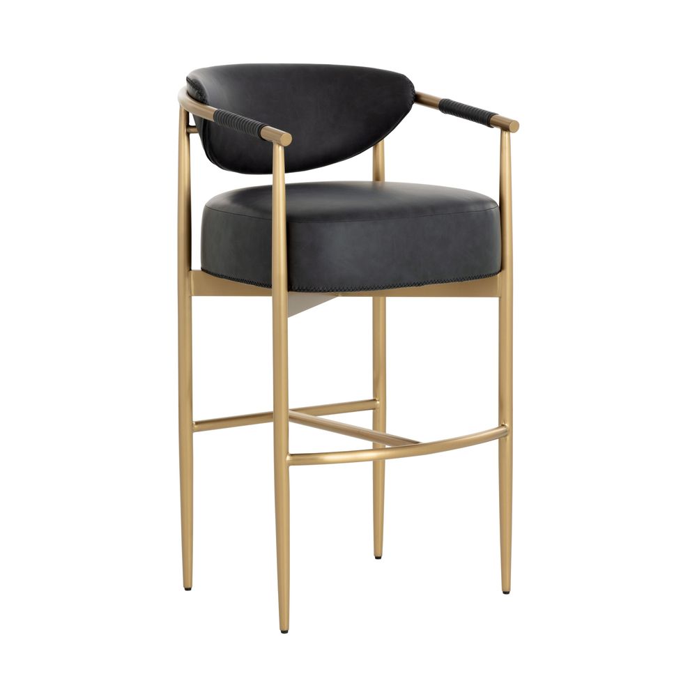 Bar & Counter Stools Heloise Barstool - Bravo Black