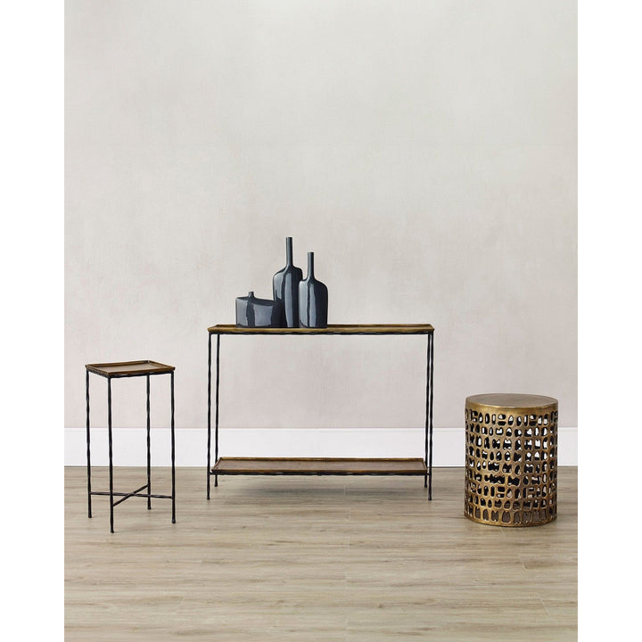 Alvar Gold Accent Table