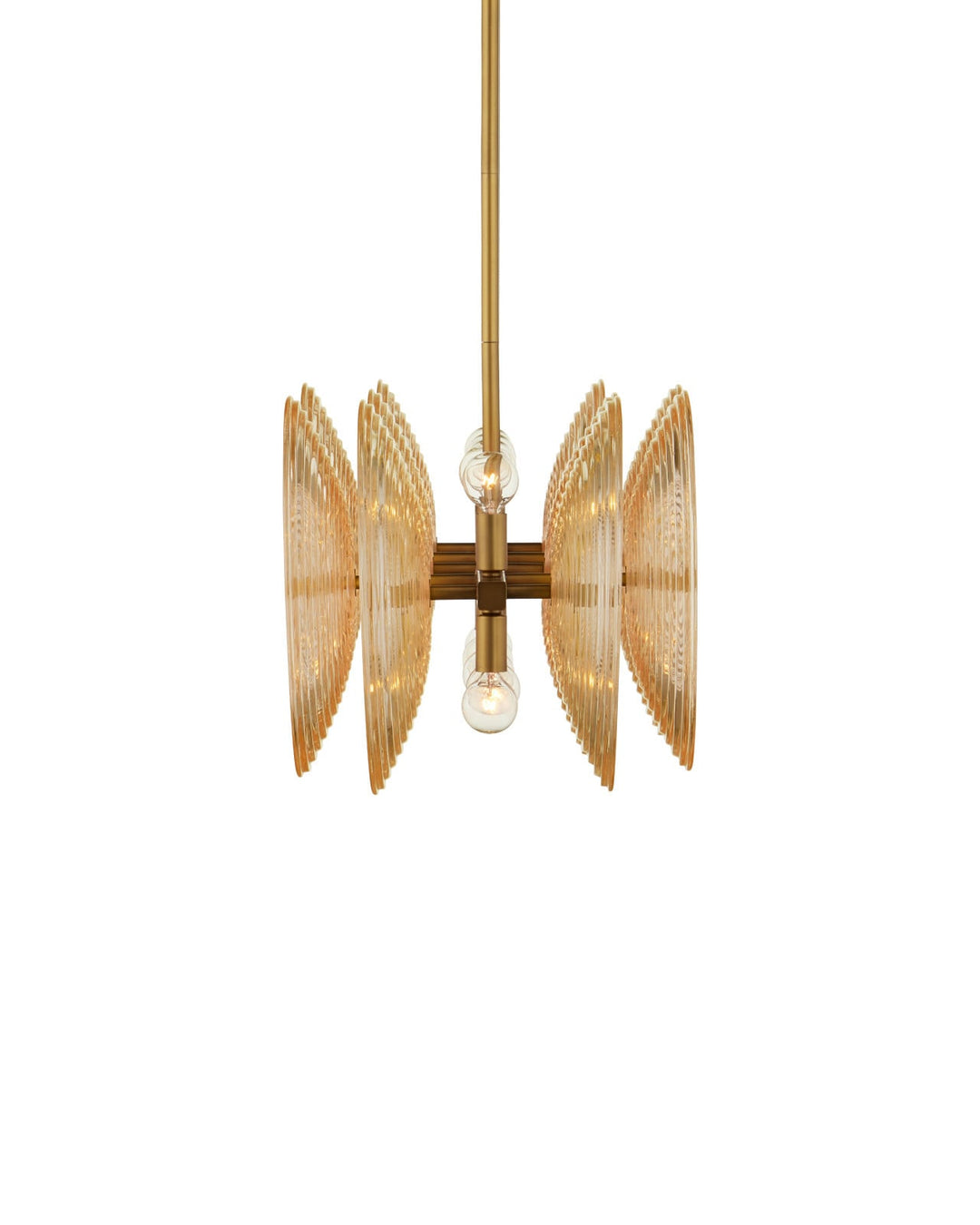 Chandeliers Whirlwind Rectangular Gold Chandelier