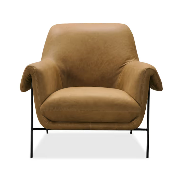 Ambroise Metal Frame Club Chair