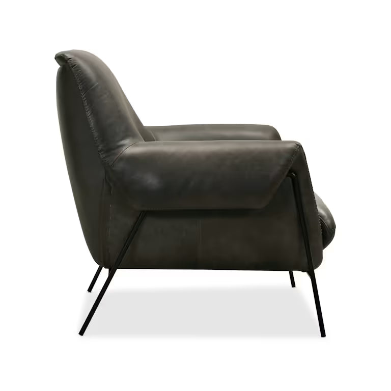 Ambroise Metal Frame Club Chair