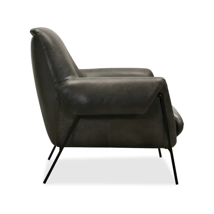 Ambroise Metal Frame Club Chair