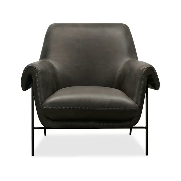 Ambroise Metal Frame Club Chair