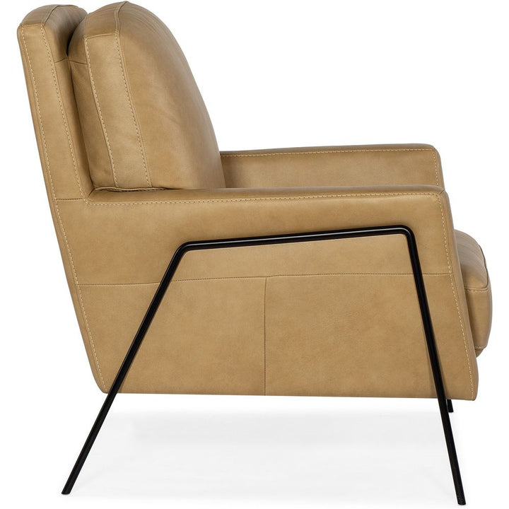 Amette Metal Frame Club Chair