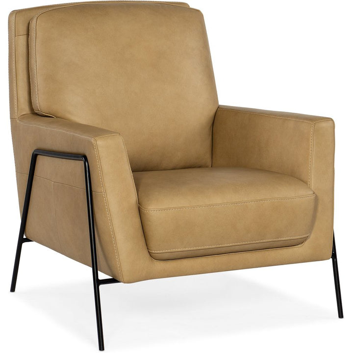 Amette Metal Frame Club Chair