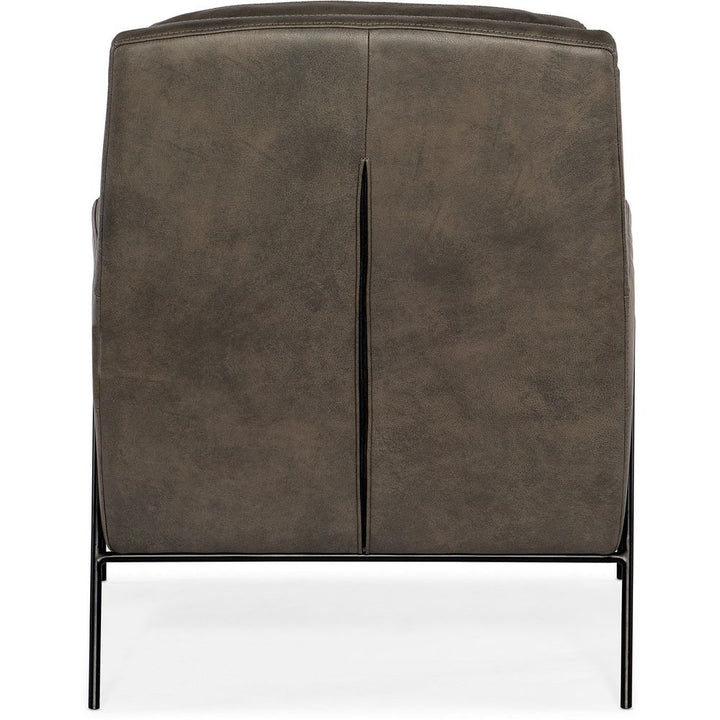 Amette Metal Frame Club Chair