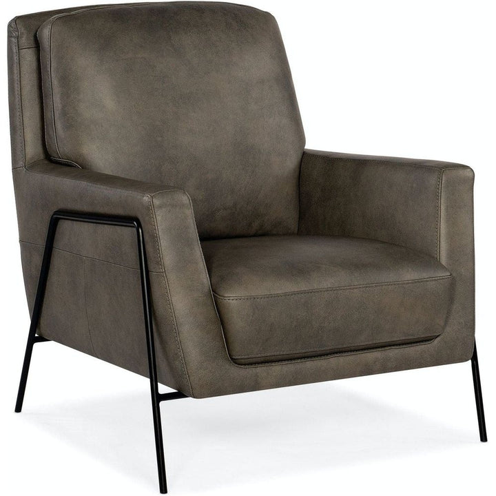 Amette Metal Frame Club Chair-Hooker-HOOKER-CC452-093-Lounge ChairsAnkur Meteor-4-France and Son