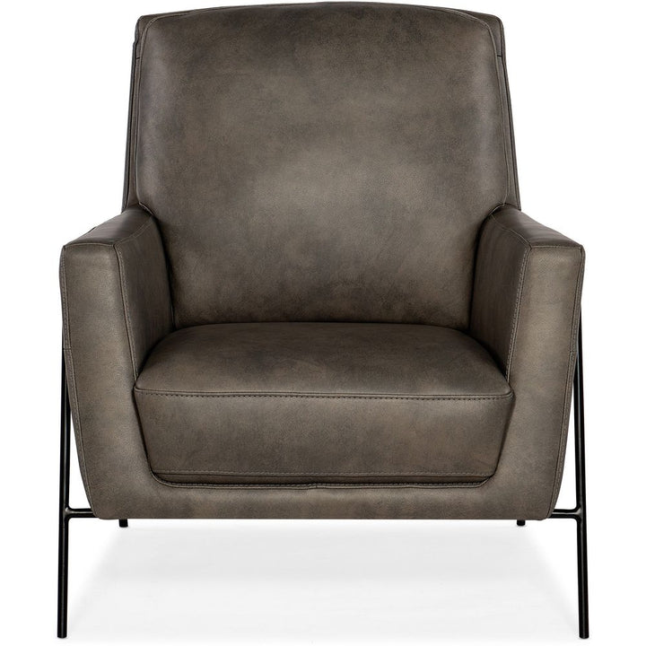 Amette Metal Frame Club Chair