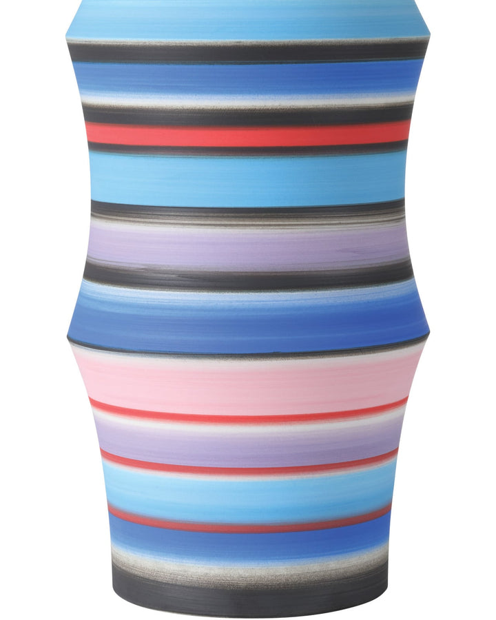 Vases Happy 80's Large Bright Blue & Red Vase