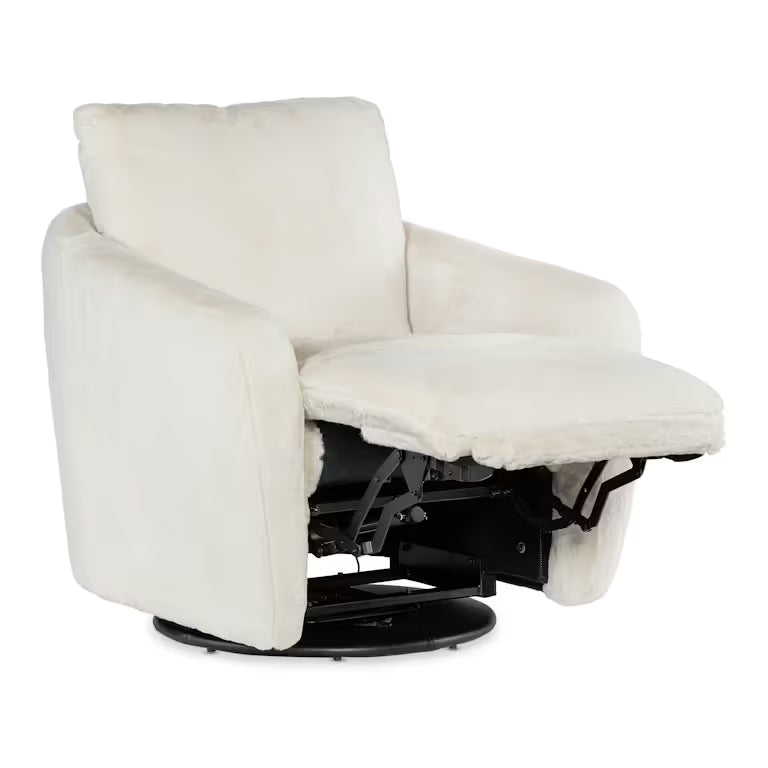 Bonnie Swivel Chair with Power Footrest