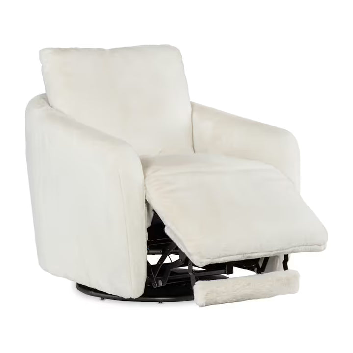 Bonnie Swivel Chair with Power Footrest