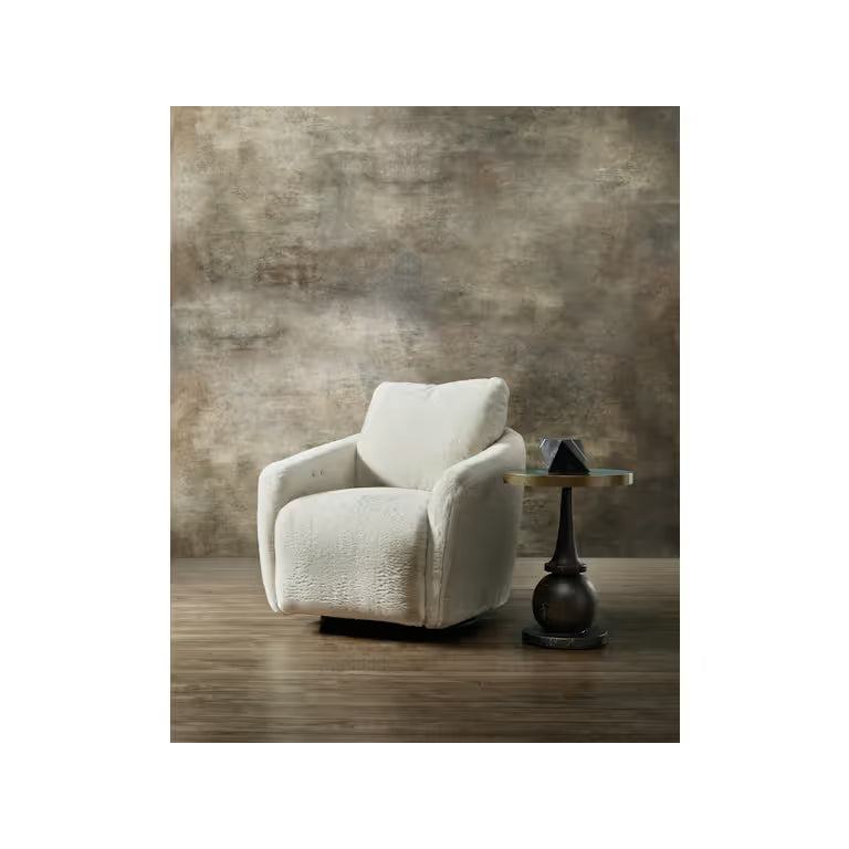 Bonnie Swivel Chair with Power Footrest