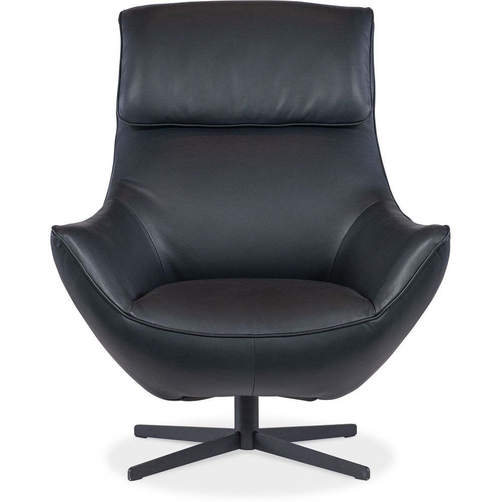 Lounge Chairs Hughes Swivel Chair - Blue