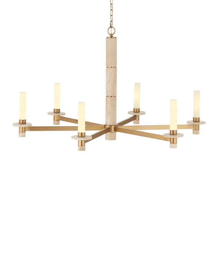 Chandeliers Marcelo Travertine Chandelier