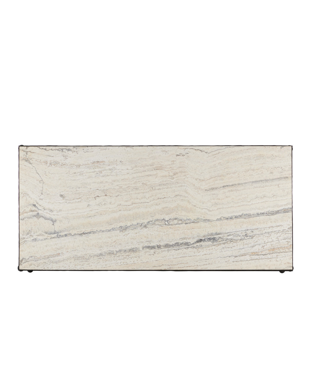 Agora White Travertine Cocktail Table