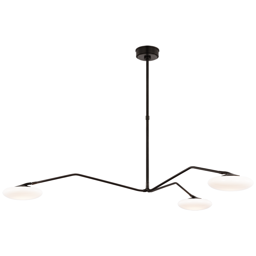 Elodie Extra Large Three Light Chandelier