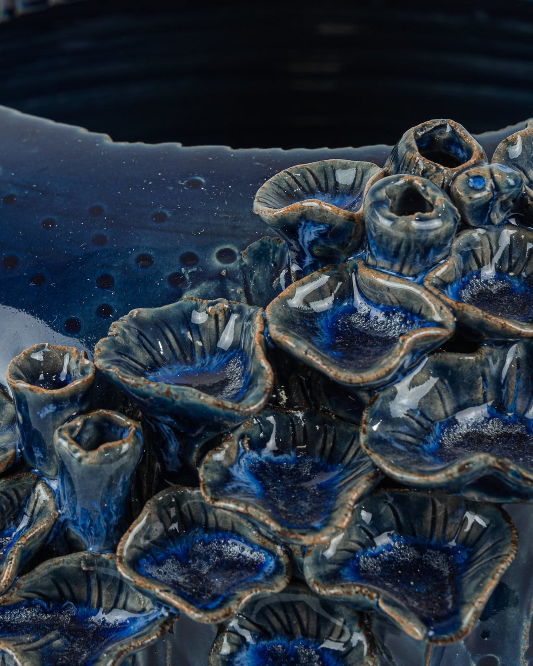 Bowls Sunken Blue Bowl