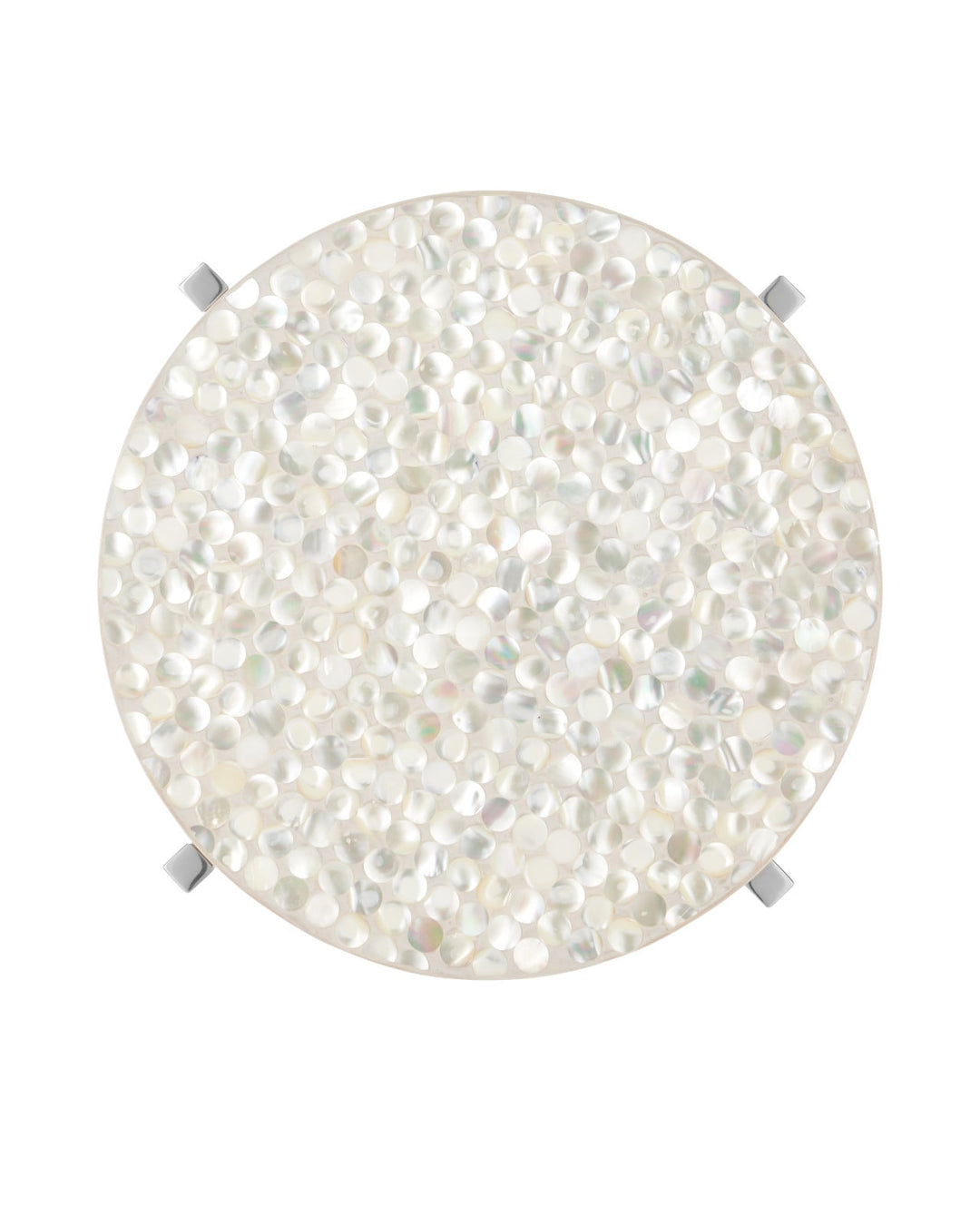 Side Tables Gerri Dot Mother of Pearl Drinks Table