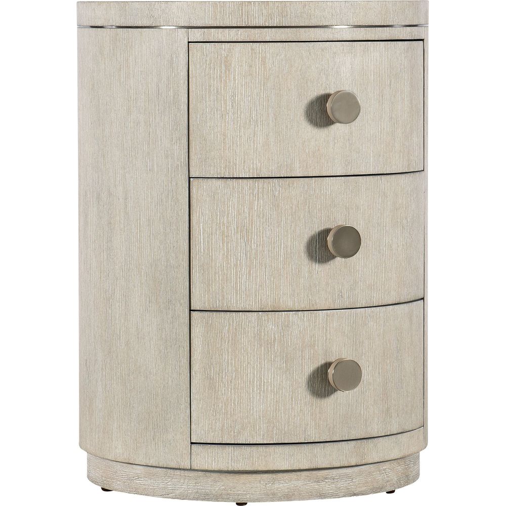 Nightstands Modern Mood Round Nightstand - Light Wood