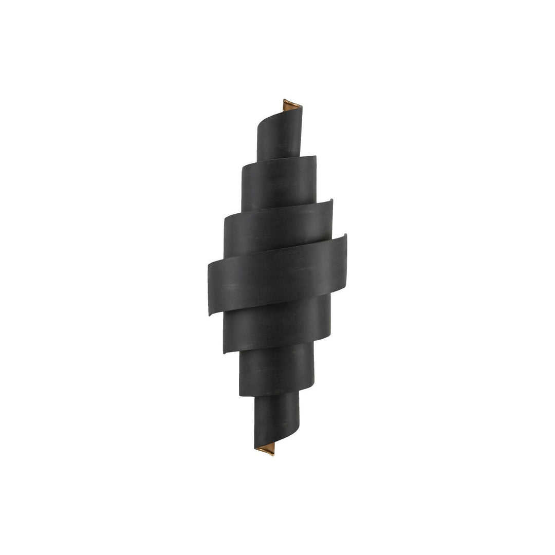 Chiffonade Black Wall Sconce