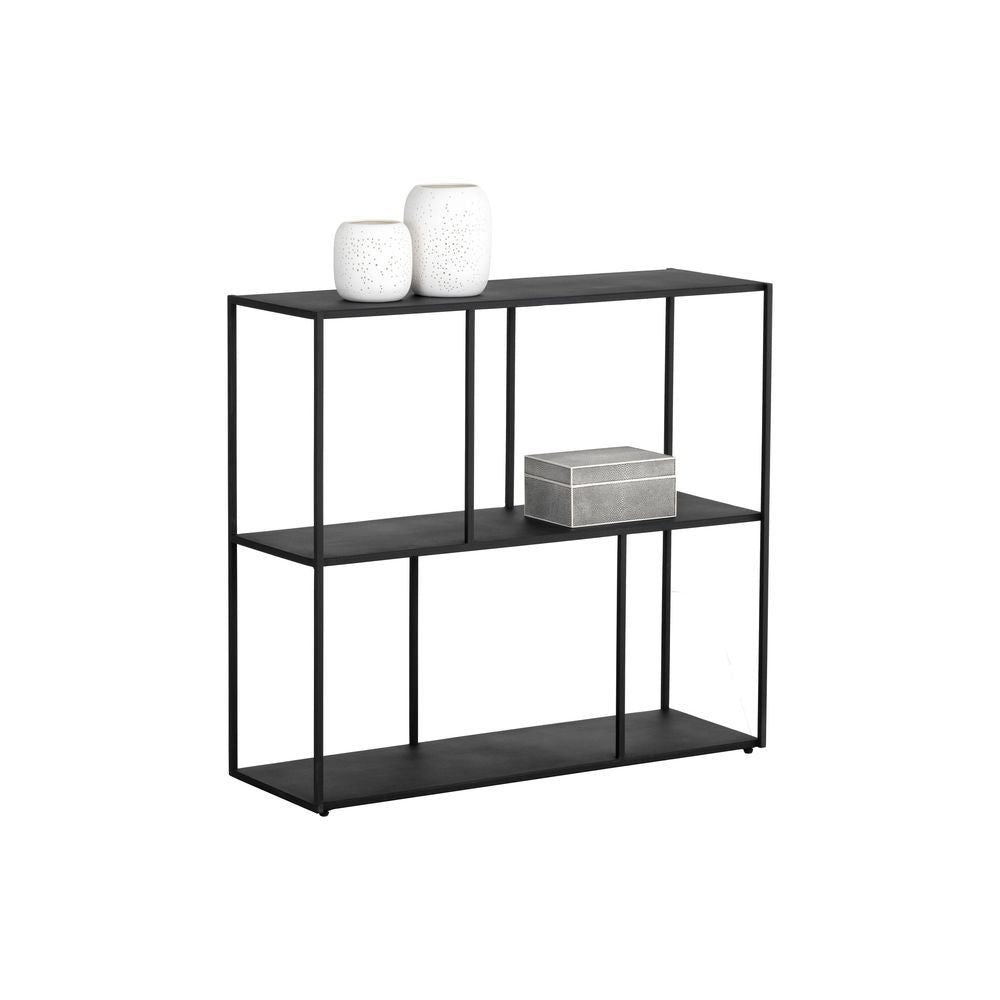Bookcases & Etageres Eiffel Low Bookcase - Medium - Black