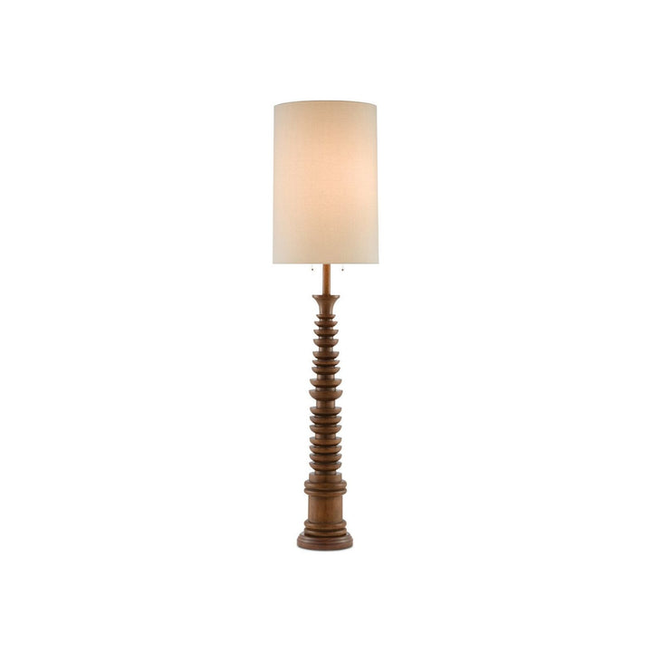 Malayan Natural Floor Lamp