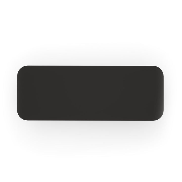 Overlap Rectangle Dining Table Dark - image 5