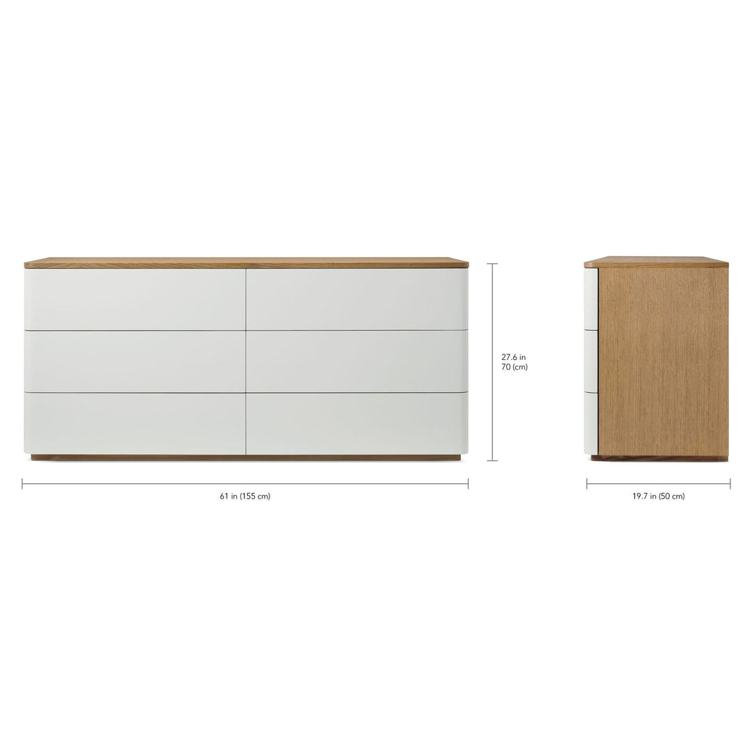 Seoul 6-Drawer Dresser II