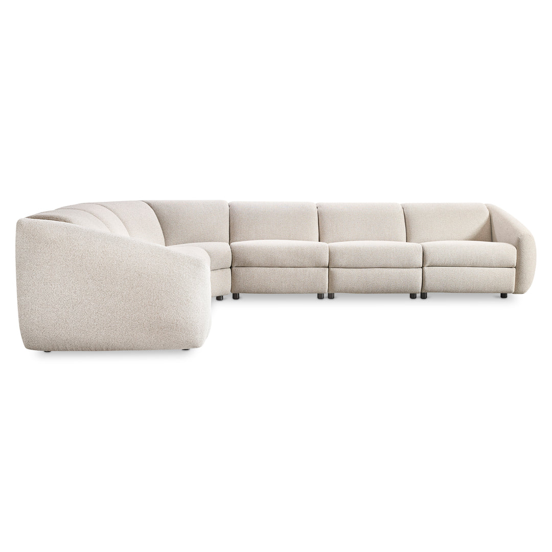 Avignon 6-Piece Fabric Power Motion Sectional Recliner