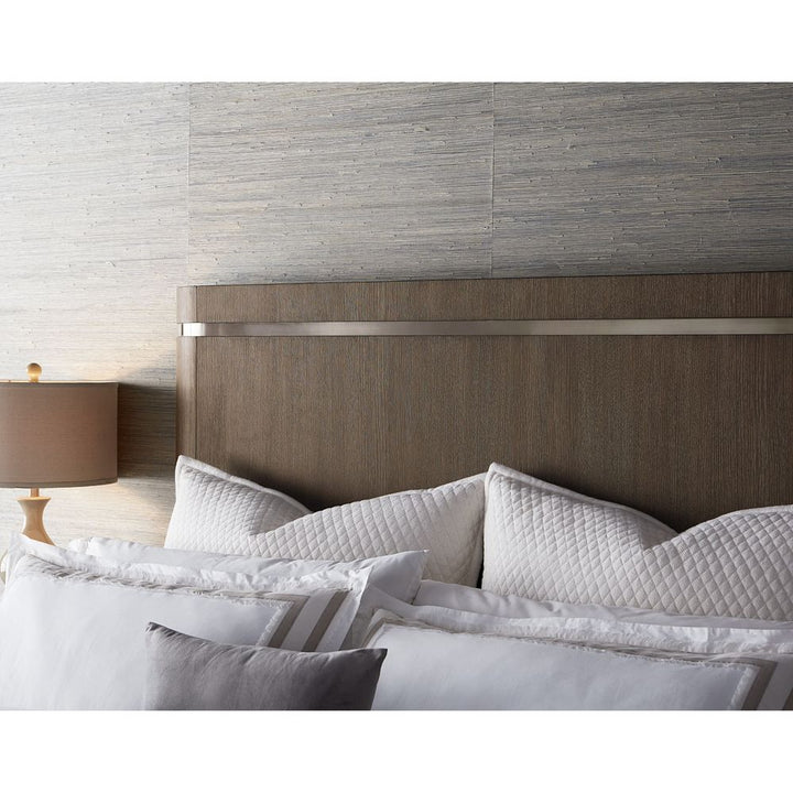 Beds Pulse Queen Panel Bed - Dark Wood