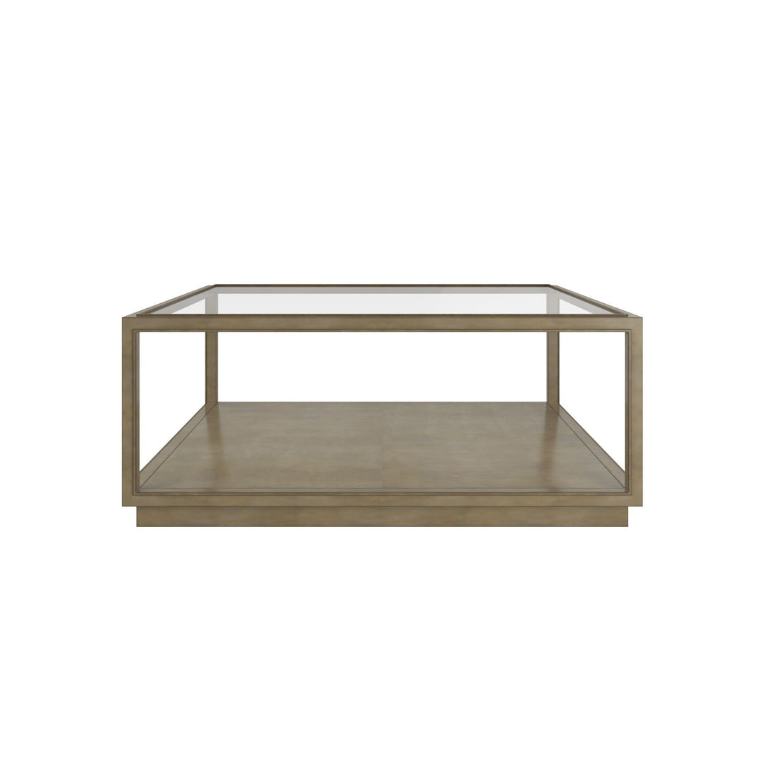 Glaze Square Cocktail Table Quartz
