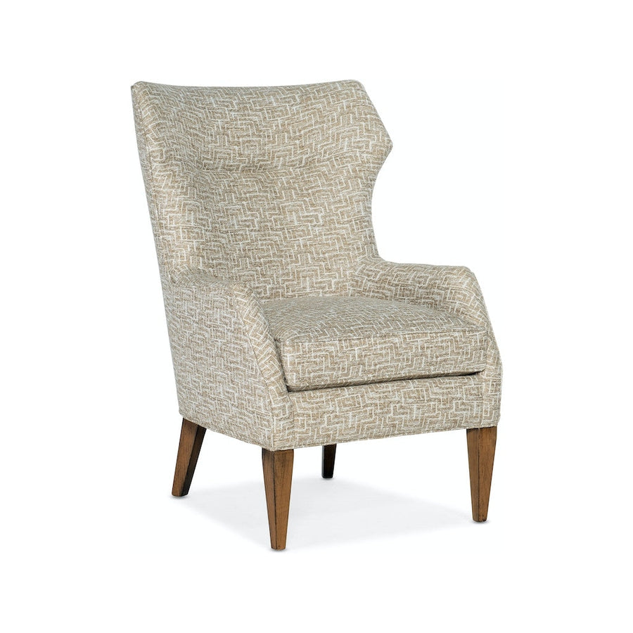 Hermosa Wing Chair-Hooker Furniture Custom-HFC-CH2532-Dining Chairs-1-France and Son