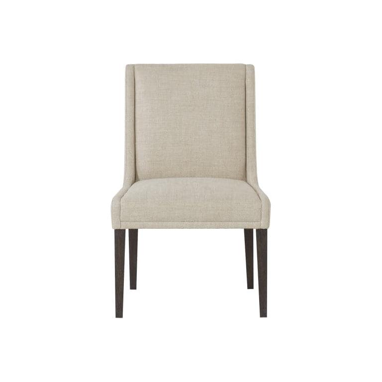 Stacey Dining Chair with Textured Linen Fabric-Sonder-FIC1729-Dining Chairs-5-France and Son