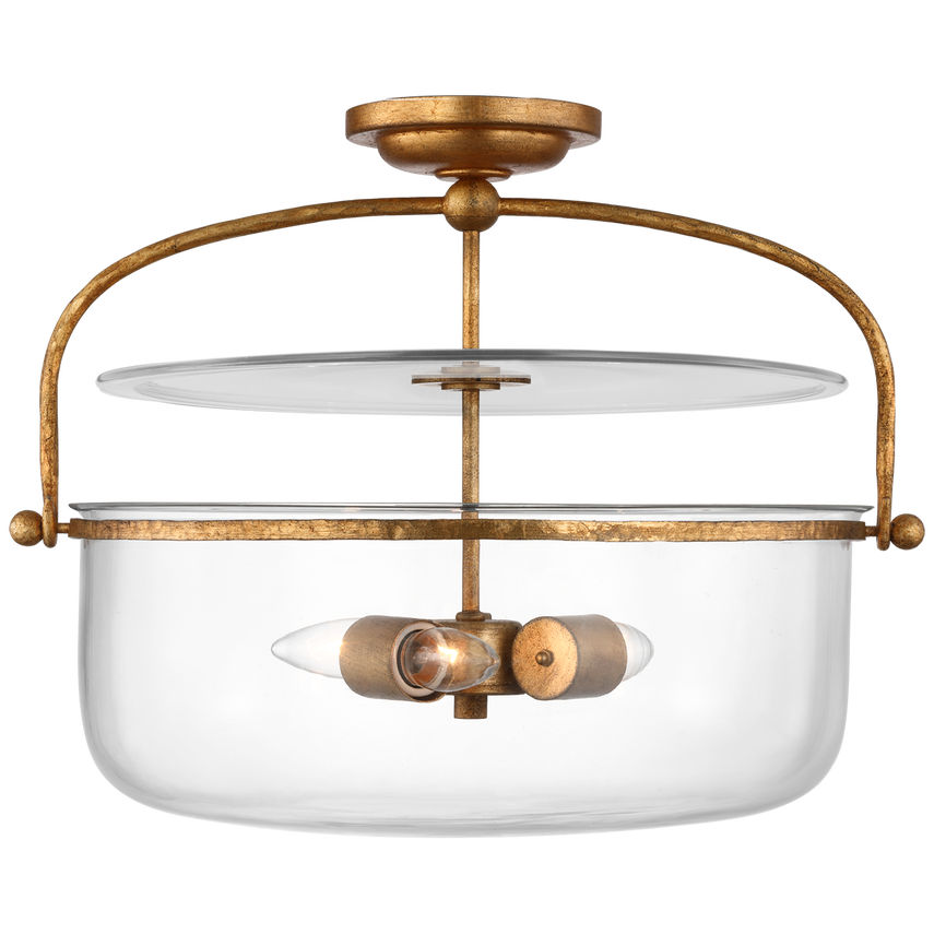 Lorford Medium Semi-Flush Lantern