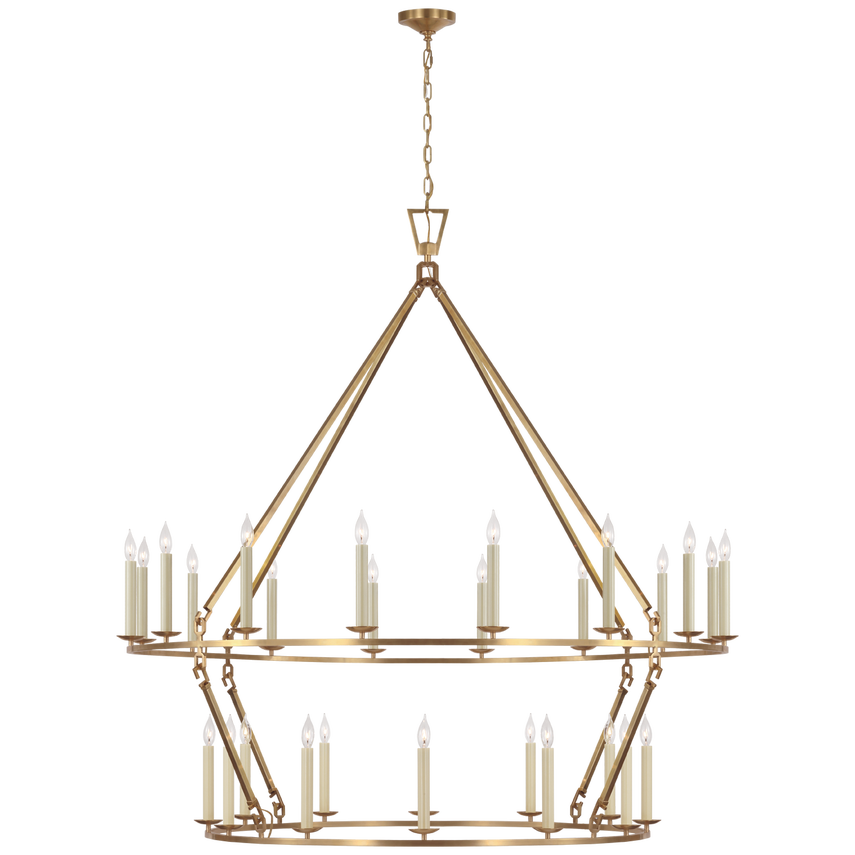 Larissa Oversized Two Tier Chandelier