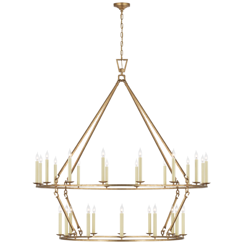 Larissa Oversized Two Tier Chandelier