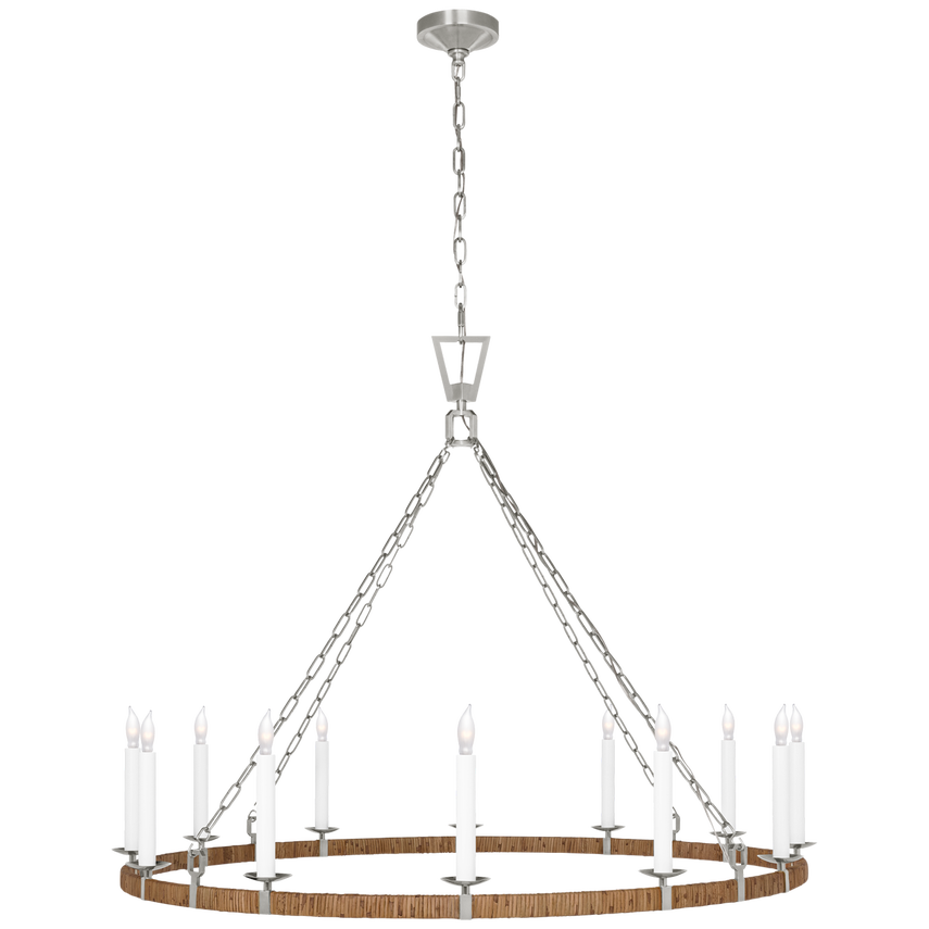 Larissa XL Wrapped Ring Chandelier